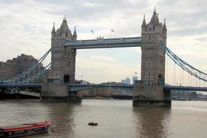 A view of Tower Bridge in London photo