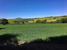 una vista de la campiña de Shropshire cerca de Church Stretton foto