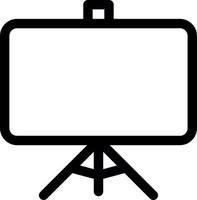 Blackboard Line Icon vector
