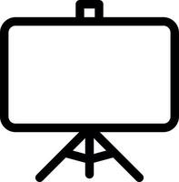 Blackboard Line Icon vector