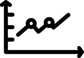 Trend Chart Line Icon vector