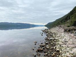 A view of Loch Ness in Scotland photo