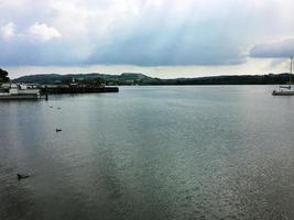 A view of the Lake District in Cumbria near Coniston photo