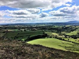 A view of the Caradoc hills in Shropshire photo