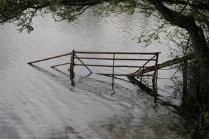 A view of the Mere at Hanmer in North Wales photo