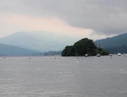 A view of Lake Windermere in the Lake District photo