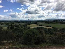 A view of the Shropshire Countryside from Lyth Hill near Shrewsbury photo