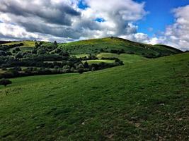 A view of the Caradoc hills in Shropshire photo