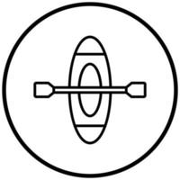 Rowing Icon Style vector