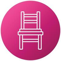 Chair Icon Style vector