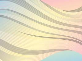 Abstract background created with lines and pastel tones vector