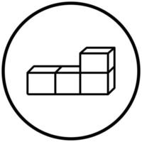 Blocks Icon Style vector