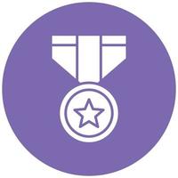 Army Medal Icon Style vector