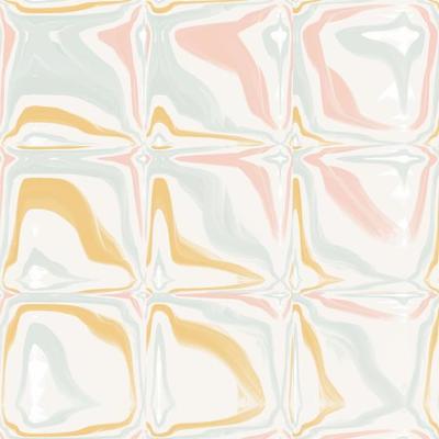 Pattern of glass block wall