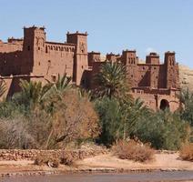The impressive mud structures and buildings of Ait Ben Haddou in Morocco