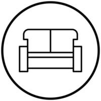 Sofa Icon Style vector
