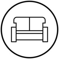 Sofa Icon Style vector