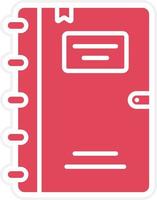 Diary Icon Style vector