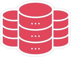 Database Icon Style vector