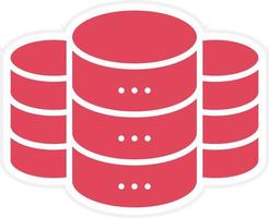 Database Icon Style vector