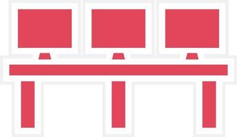 Monitors Icon Style vector