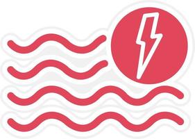 Waves Icon Style vector