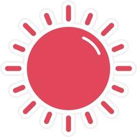 Sun Icon Style vector