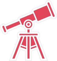 Telescope Icon Style vector