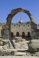 Arch near the Wailing Wall in Jerusalem, Israel photo