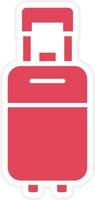 Luggage Icon Style vector