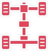 Chassis Icon Style vector