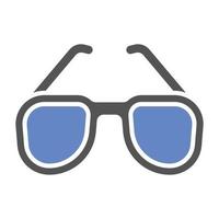 estilo de icono de gafas de sol vector