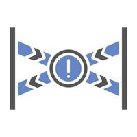 Crime Scene Icon Style vector