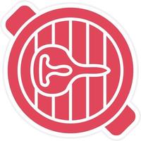 Yakiniku Icon Style vector