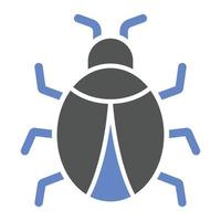 Bug Icon Style vector