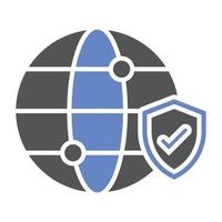Internet Security Icon Style vector