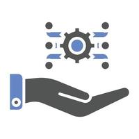 Security Settings Icon Style vector