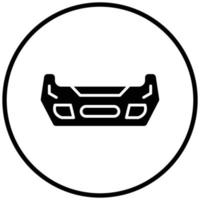 Bumper Icon Style vector