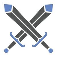 Swords Icon Style vector