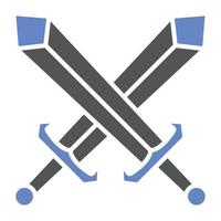 Swords Icon Style vector