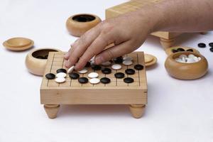 playing go game photo