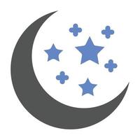 Moon Icon Style vector