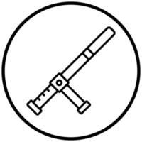 Baton Icon Style vector