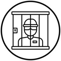 Jail Icon Style vector