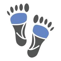 Carbon Footprint Icon Style vector