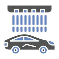 Car Wash Icon Style vector