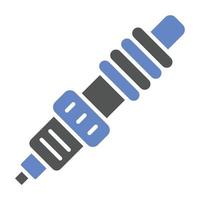Spark Plug Icon Style vector
