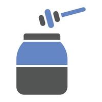 Honey Jar Icon Style vector