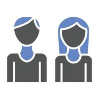 Couple Icon Style vector