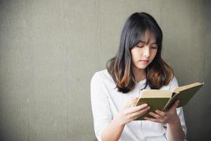 Lovely Asian young lady portriat - happy woman lifestyle concept photo